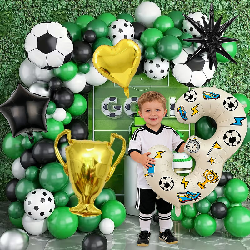Wedding Supply Kit - Football-themed Balloon Arch Kit, Suitable for