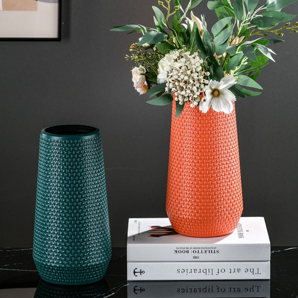 Imitation Ceramic Flower Vase  - đánh giá và giá Centerpiece Vase Tall