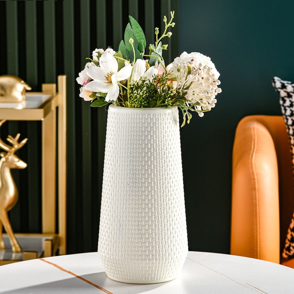Imitation Ceramic Flower Vase  - đánh giá và giá Centerpiece Vase Tall