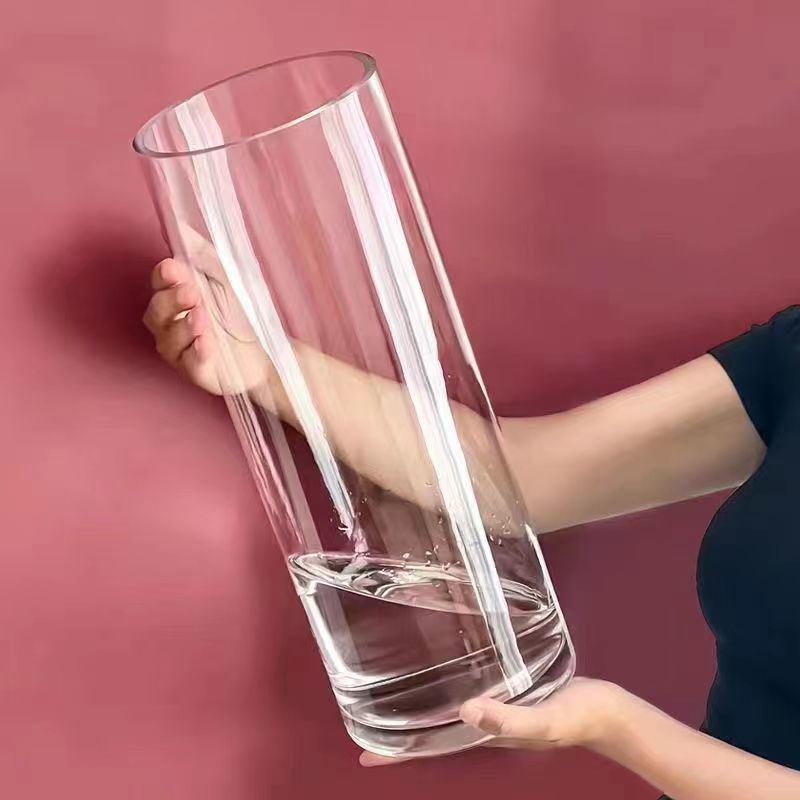Acrylic Clear Cylinder Flower  - đánh giá và giá Centerpiece Vase Tall
