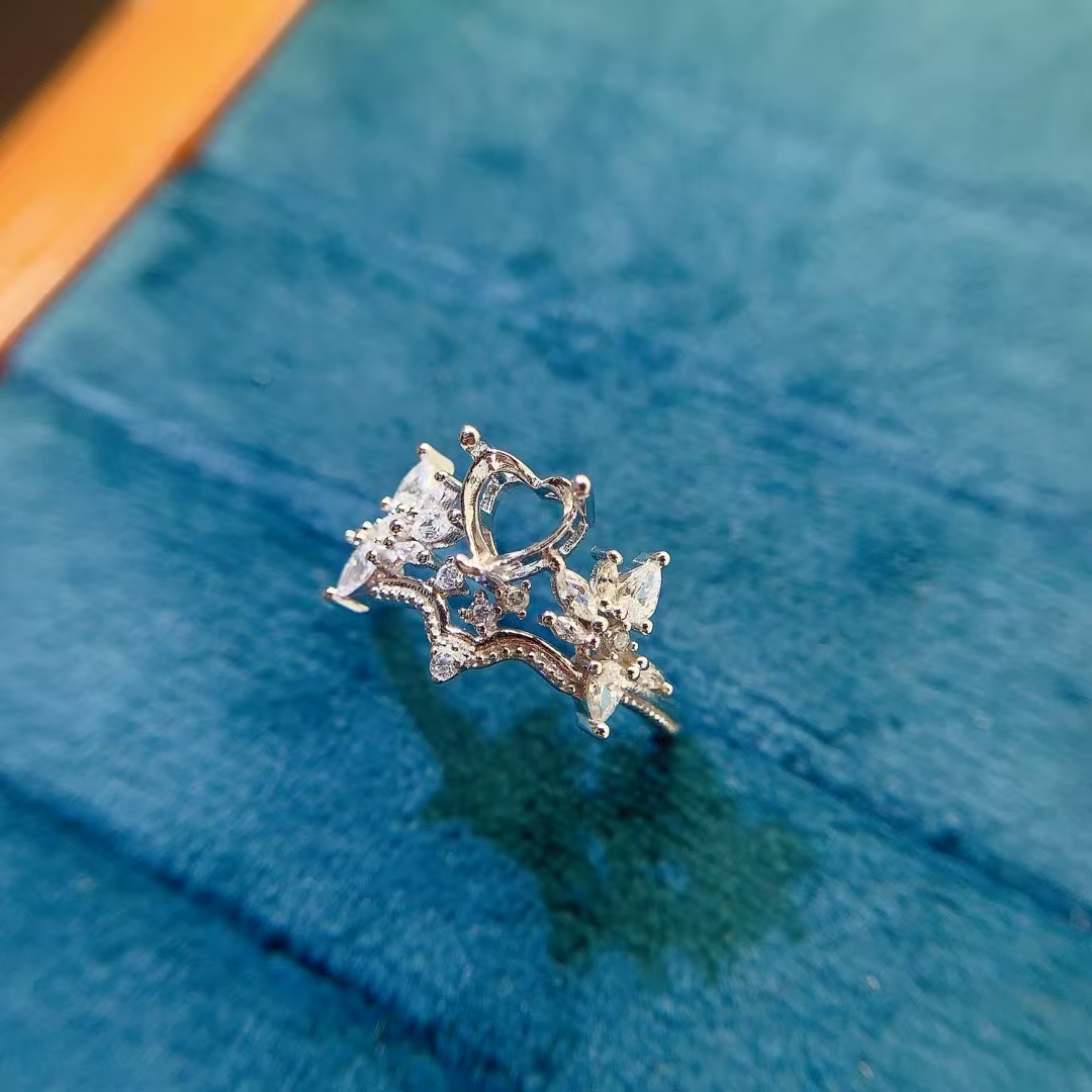 Dazzling Silver Ring Setting 6 - đánh giá và giá Supplier Wedding