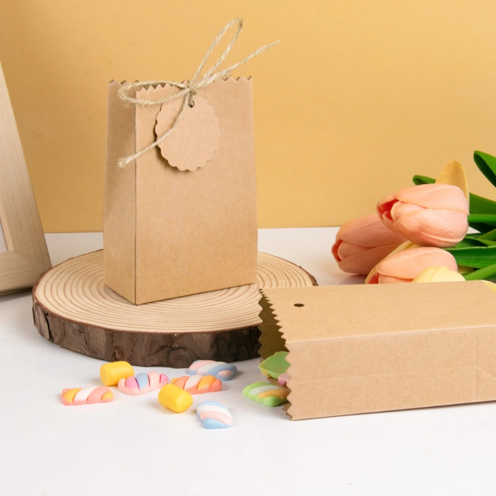 Multi-functional Retro Kraft P - đánh giá và giá Wedding Favor Box