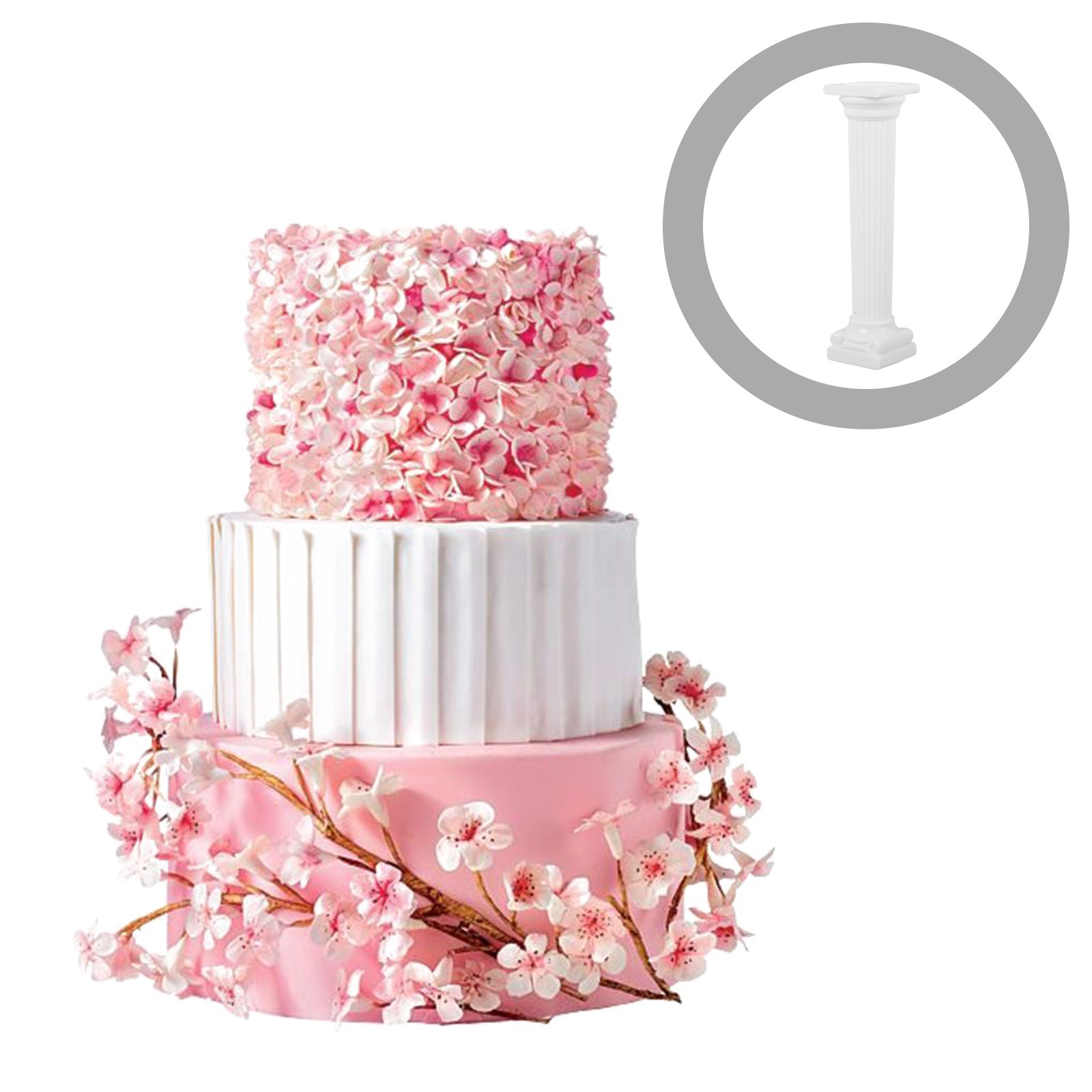 4Pcs Roman Column Cake Pillar  - đánh giá và giá Wedding Support