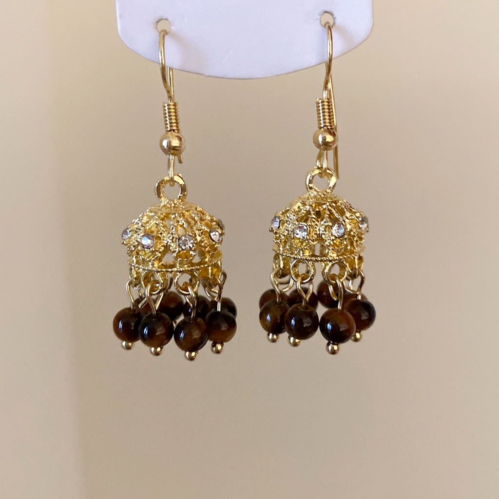 Boho Jhumka Bell‑Shaped Dangle - đánh giá và giá Indian Wedding Supply