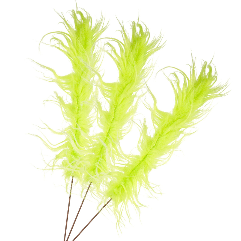 Fluffy Green Grinch Twig Picks - đánh giá và giá Wedding Ceremony Supply