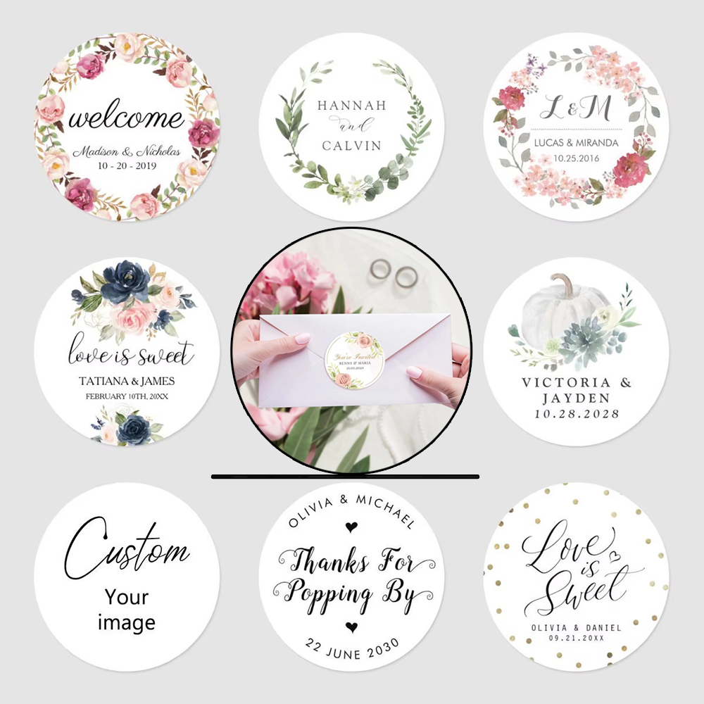 Customized Stickers for Weddin - đánh giá và giá Wedding Supply In Bulk