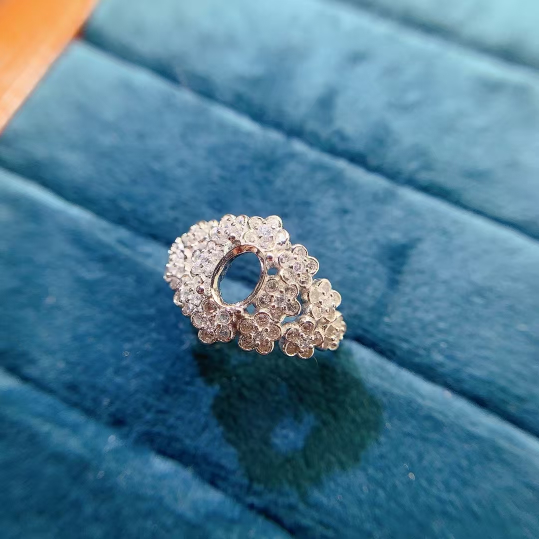 Luxury 925 Silver Ring Setting - đánh giá và giá Supplier Wedding
