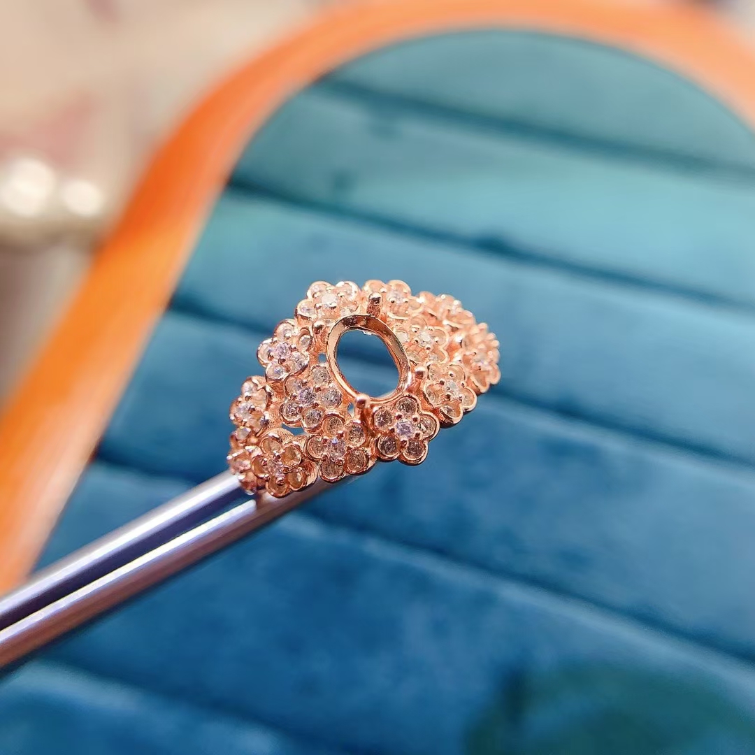 Luxury 925 Silver Ring Setting - đánh giá và giá Supplier Wedding
