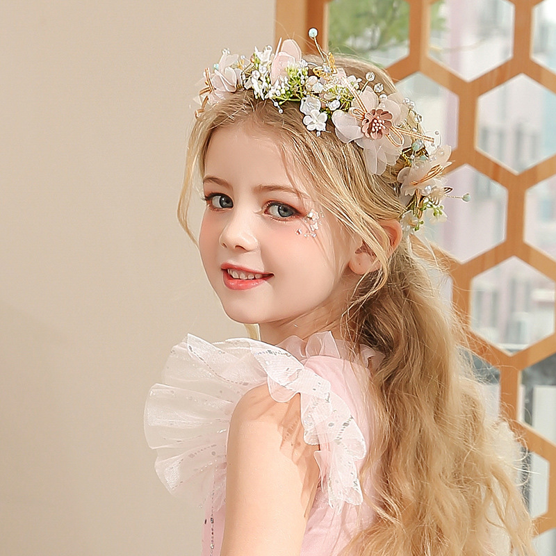 Women Girls Flower Headband Br - đánh giá và giá Wedding Supply Store