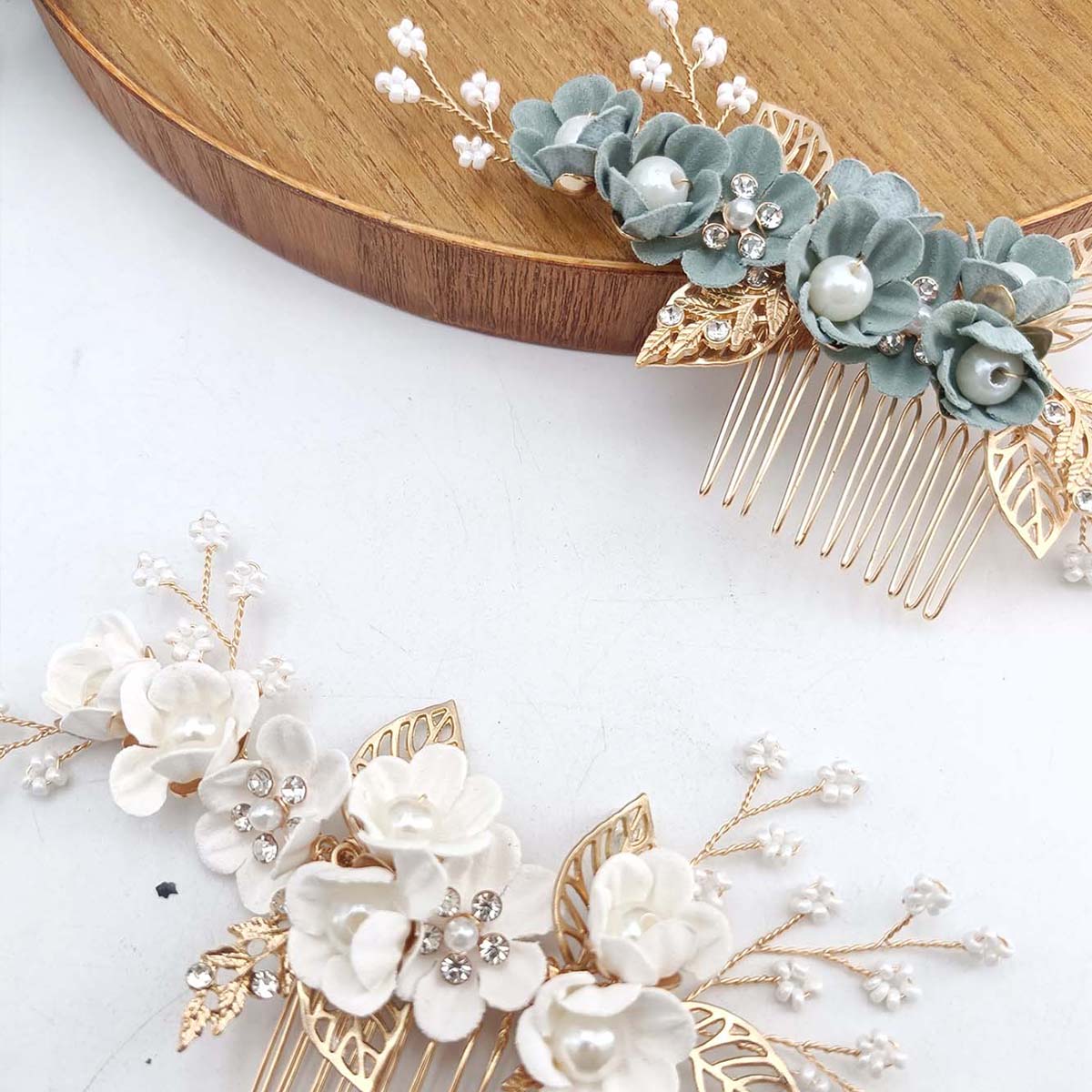 Crystal Pearl Hair Comb Clip P - đánh giá và giá Wedding Supply Store