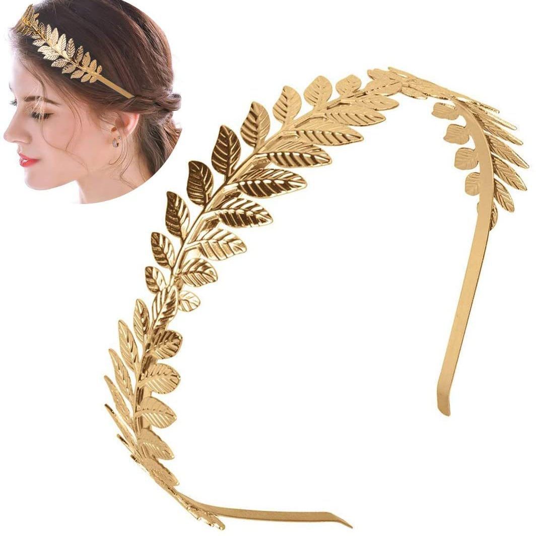 Baroque Golden Metal Leaf Head - đánh giá và giá Wedding Supply Store