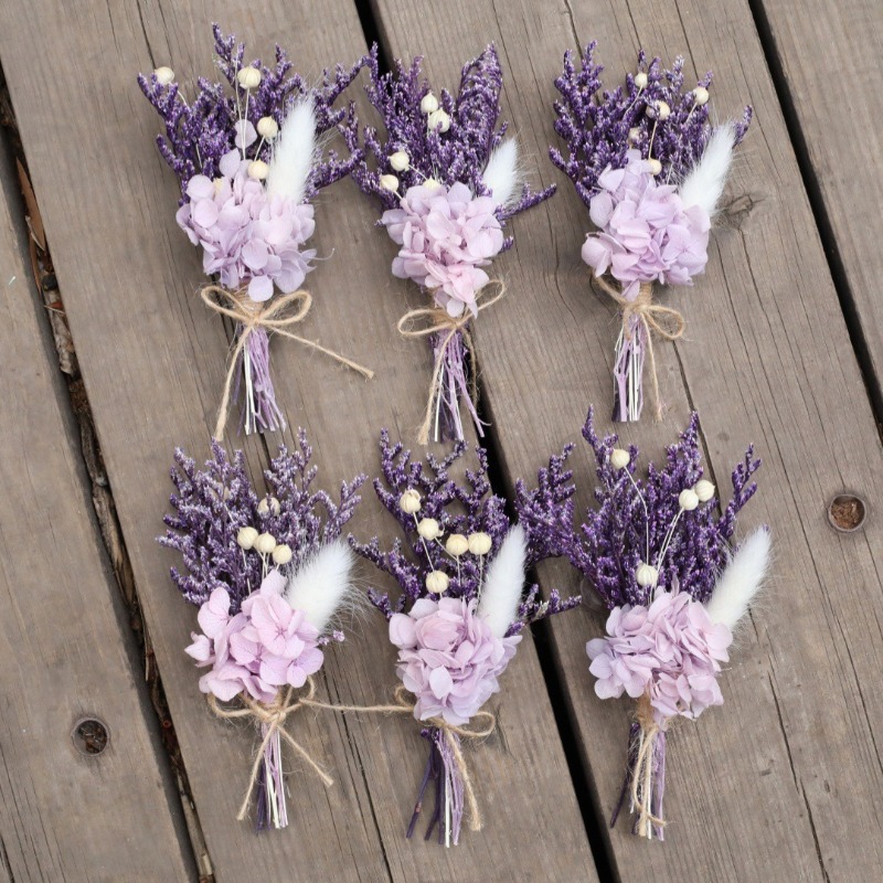 Boho Mini Dried Flower Bundle  - đánh giá và giá Wedding Favor Box