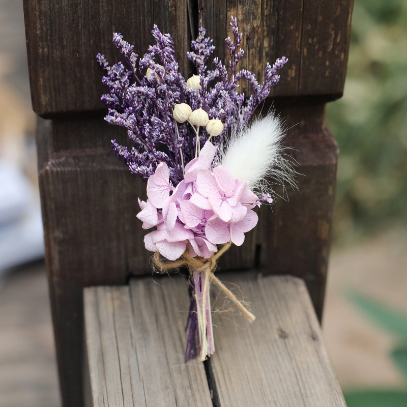 Boho Mini Dried Flower Bundle  - đánh giá và giá Wedding Favor Box