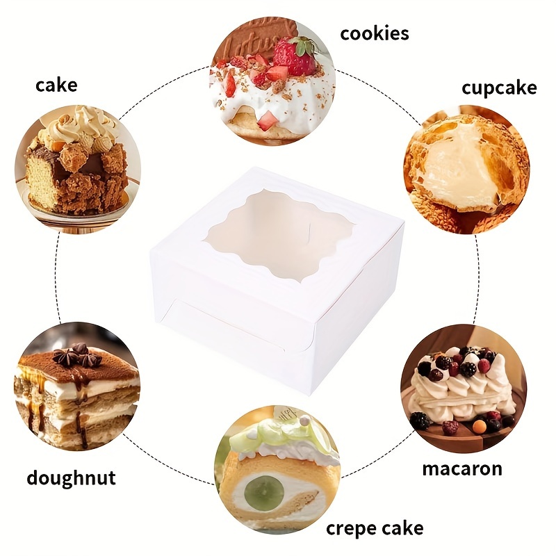 10Pcs Kraft Paper Cake Candy B - đánh giá và giá Wedding Favor Box