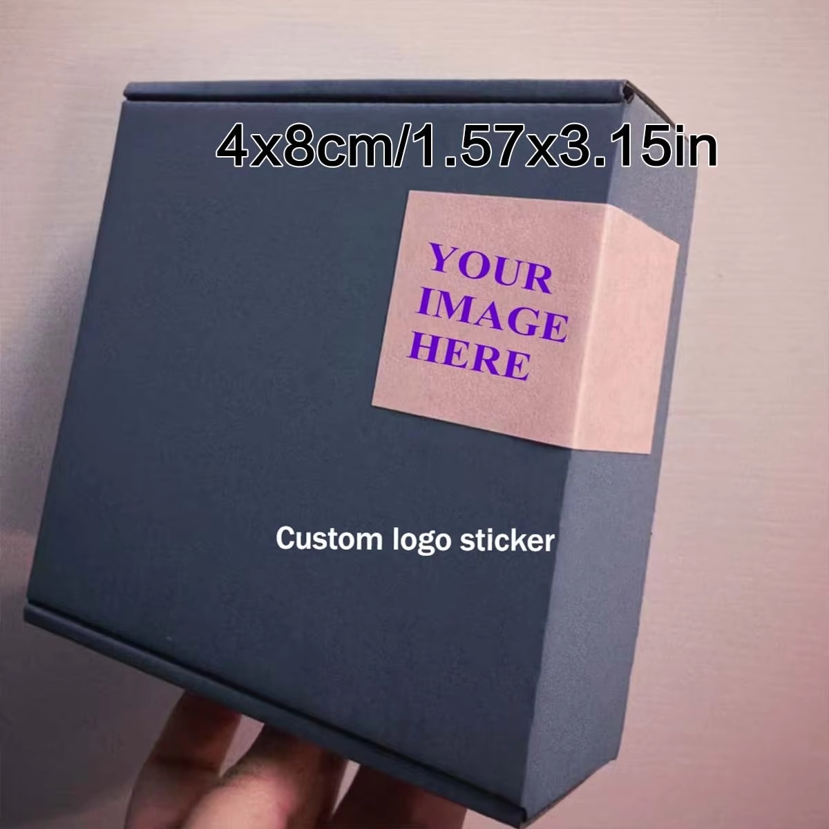 Custom Rectangular Stickers –  - đánh giá và giá Wedding Packaging